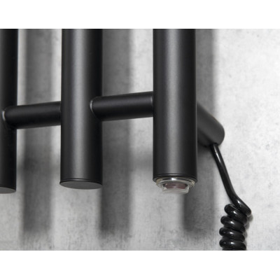 Radiator portprosop electric 85W negru Sapho Papinado 26.3 x 120