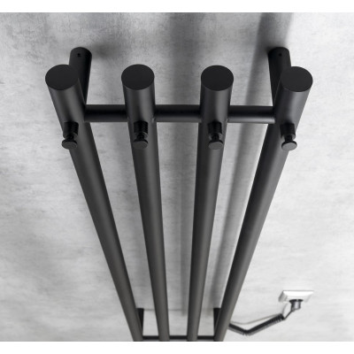 Radiator portprosop electric 85W negru Sapho Papinado 26.3 x 120
