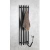 Radiator portprosop electric 85W negru Sapho Papinado 26.3 x 120