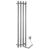 Radiator portprosop electric 85W cromat Sapho Papinado 26.3 x 120