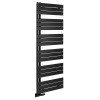 Calorifer portprosop negru asimetric 50 x 173 cm Aqualine Mythos