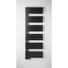 Calorifer portprosop negru asimetric 50 x 173 cm Aqualine Mythos