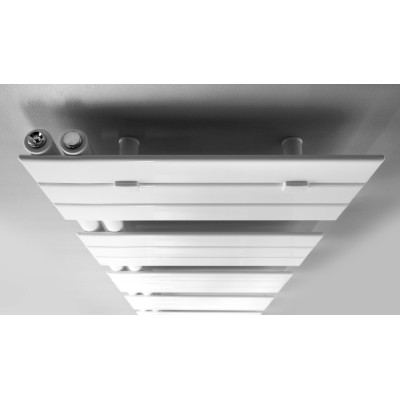 Radiator calorifer portprosop negru asimetric 50 x 173 cm Aqualine Mythos