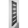 Radiator calorifer portprosop electric 60 x 162 cm 800 W negru SAPHO Metro-E