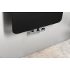 Panou radiant Design negru incalzire centralizata Sapho Tabella 49 x 159 cm