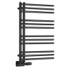 Radiator portprosop asimetric negru 45 x 74 Aqualine Poseidon