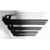 Radiator portprosop asimetric negru 45 x 74 Aqualine Poseidon