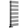 Radiator portprosop asimetric negru 55 x 134 Aqualine Poseidon