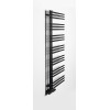 Radiator portprosop asimetric negru 55 x 134 Aqualine Poseidon