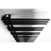 Radiator portprosop asimetric negru 55 x 134 Aqualine Poseidon