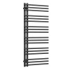 Radiator calorifer portprosop elementi laterali 50 x 120 cm negru Unixa Tubera