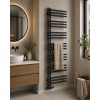 Radiator calorifer portprosop elementi laterali 50 x 140 cm negru Unixa Tubera