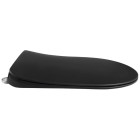 Capac WC negru mat Slim Soft Close Capac WC negru mat Slim Soft Close