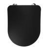 Capac WC negru mat Slim Soft Close