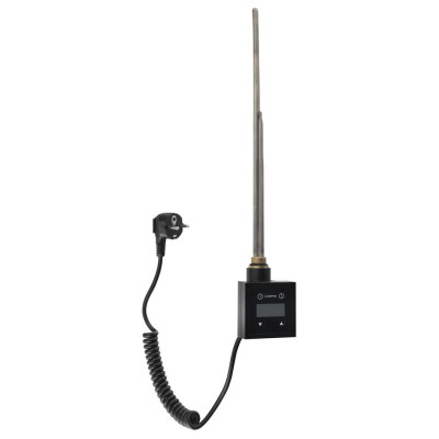 Rezistenta electrica radiator Terma KTX 400W negru cu termostat si afisaj