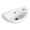 Lavoar suspendat semirotund  39 x 23 cm Creavit Mini
