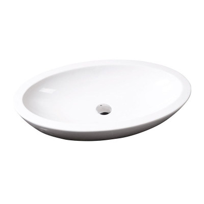 Lavoar oval pe blat 75 x 42 Sistema