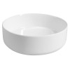 Lavoar rotund pe blat margini subtiri Isvea Infinity 36x14 cm