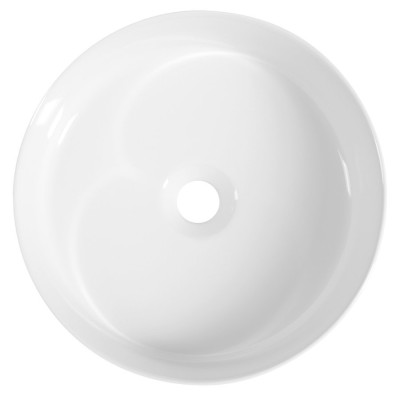 Lavoar rotund pe blat margini subtiri Isvea Infinity 36x14 cm
