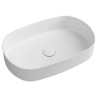 Lavoar baie oval alb mat Isvea Infinity 55 x 36 cm