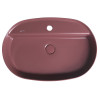 Lavoar baie oval maro rosiatic Isvea Infinity 60 x 40 cm cu orificiu baterie Lavoar baie oval maro rosiatic Isvea Infinity 60 x 40 cm cu orificiu baterie