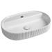 Lavoar baie oval cu striatii 60 x 40 cm Isvea Sintesi