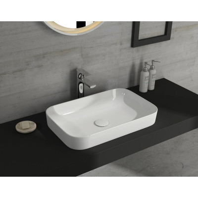 Lavoar semi-incastrabil Sott Aqua 60 cm