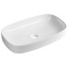 Lavoar baie dreptunghiular pe blat 65 x 40 cm muchii ascutite SAPHO Matteo