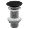 Ventil lavoar dop ceramic negru mat Isvea click-clack