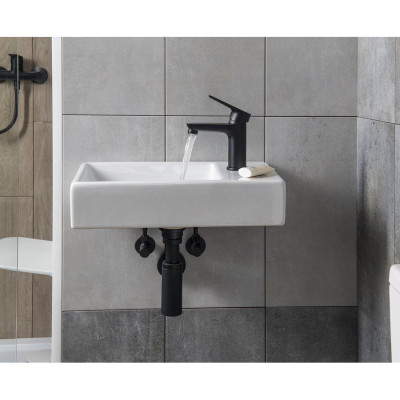 Lavoar dreptunghiular 45 x 26 Sapho Minos dreapta