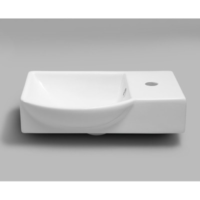 Lavoar dreptunghiular compact Litos 45x32 dreapta