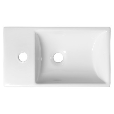Lavoar dreptunghiular 45 x 26 Sapho Minos stanga