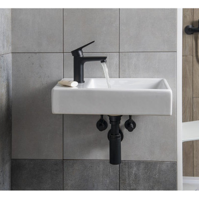 Lavoar dreptunghiular 45 x 26 Sapho Minos stanga