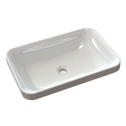 Lavoar semi-incastrabil dreptunghiular Sapho Astoria marmura compozit, 55x37