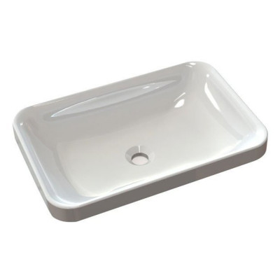 Lavoar semi-incastrabil dreptunghiular Sapho Astoria marmura compozit, 55x37