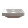 Lavoar semi-incastrabil dreptunghiular Sapho Astoria marmura compozit, 55x37