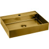 Lavoar auriu dreptunghiular pe blat 55 x 42 Sapho Aurum