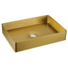 Lavoar auriu dreptunghiular pe blat 50 x 35 Sapho Aurum