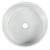 Lavoar baie rotund pictat si gravat pe blat Sapho Priori Elda 41 cm