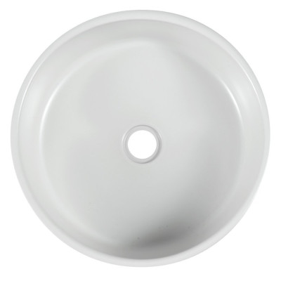 Lavoar baie rotund pictat si gravat pe blat Sapho Priori Elda 41 cm