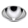 Lavoar inox rotund incastrabil Nofer Steel 40