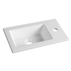 Lavoar baie marmura compozit 40 x 22 cm Aqualine