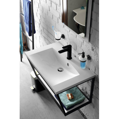 Lavoar baie marmura compozit Sapho Maria 75x46