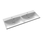 Lavoar dublu marmura compozit Maria 120x46