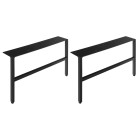 Cadru sustinere mobilier baie negru mat Sapho Amia- set 2 buc