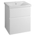 Dulap baie cu sertare pt lavoar 65 x 46 cm alb Aqualine Altair