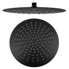 Dispersor fix dus negru rotund Sapho 30 inox