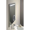 Oglinda baie cosmetica cu sistem iluminare Sapho Astro 60 x 80 cm