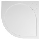 Cadita dus semirotunda Gelco Arca marmura comzpozit 90 x 90 x h 3 cm