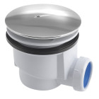 Sifon cadita 90 mm Aqualine capac cromat